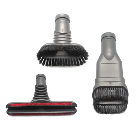 3-in-1 Round Stiff and Bed Brush for Dyson Vacuum - Mekamart Australia