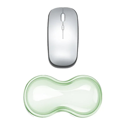 Large Green Silicone Keyboard Wrist Rest & Mouse Pad - Large Green - Mekamart Australia