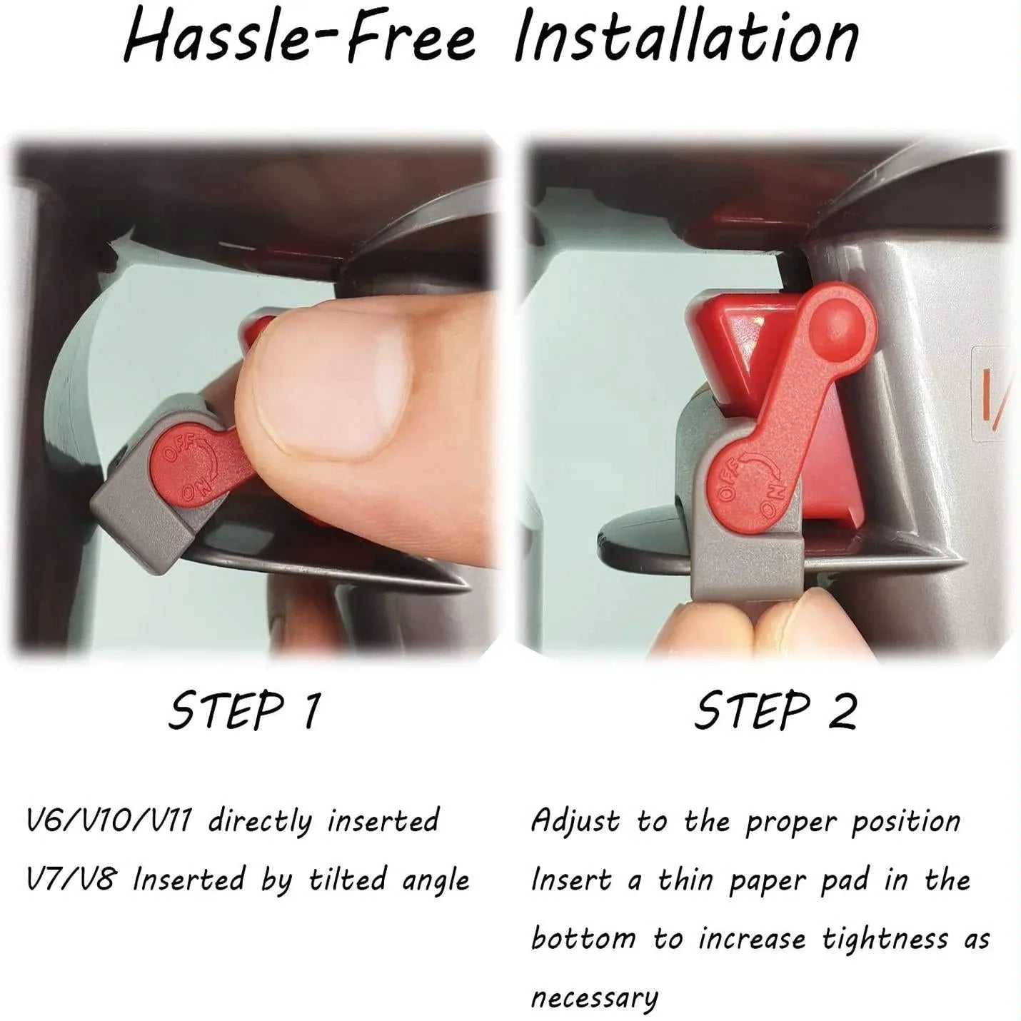 2-pack Trigger Lock for Dyson V6-v11 Power Buttons