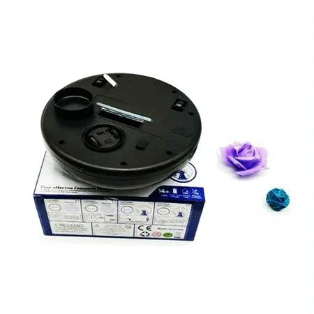 Intelligent 2-in-1 Rechargeable Floor Sweeping Robot Vacuum - Black - Mekamart Australia