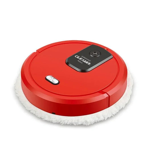 Smart Mopping Robot with Humidifier & Aroma Diffuser - Black