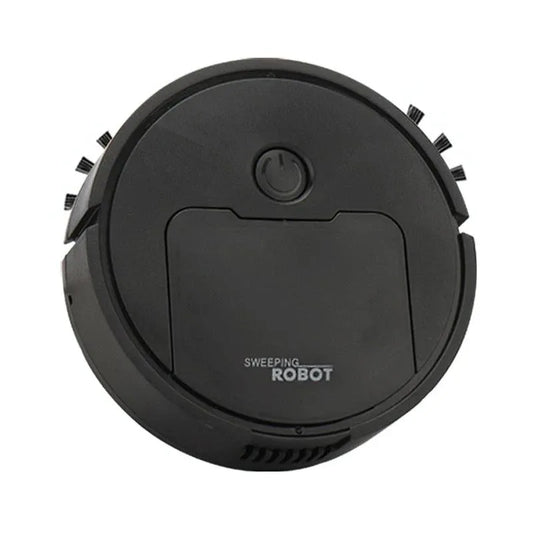 Intelligent 3-in-1 Mini Sweeping Robot Vacuum - Black - Mekamart Australia