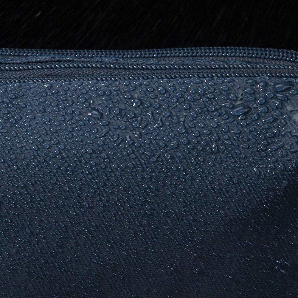 Vibe Geeks Water Resistant Travel Toiletry Organizer Bag - Black