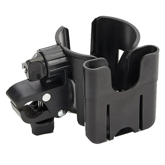 Vibe Geeks Convenient 2-in-1 Stroller Cup and Phone Holder for On-the-go Parenting - Black - Mekamart Australia