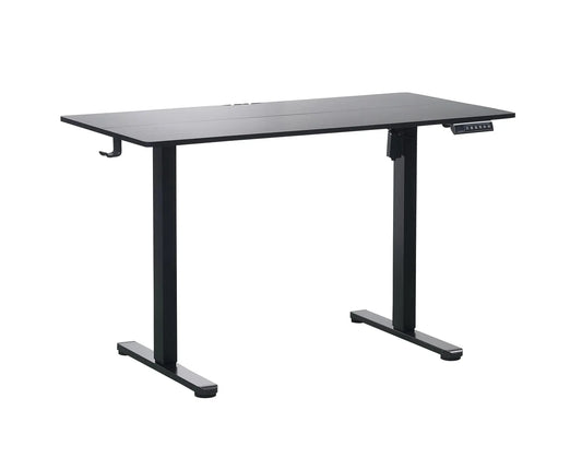 120 x 60cm Electric Standing Desk Height Adjustable Motorised Electric Sit Stand in Black - Mekamart Australia