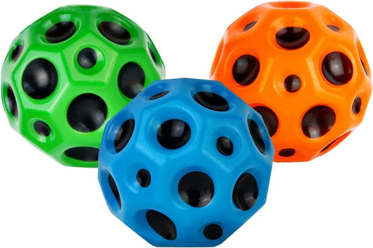 High Bouncing Ball Space Ball Bouncy Ball Outdoor Throw Catch Moon Ball Kids Toy - Mekamart Australia