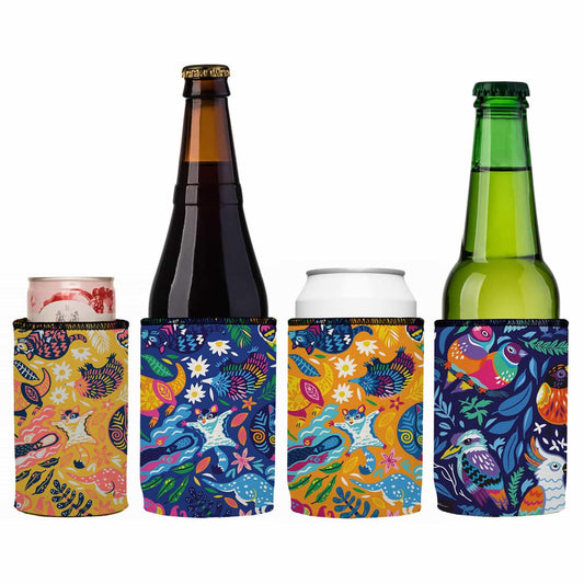 Wombat Magic Stubby Cooler 4-Pack - Standard - Mekamart Australia