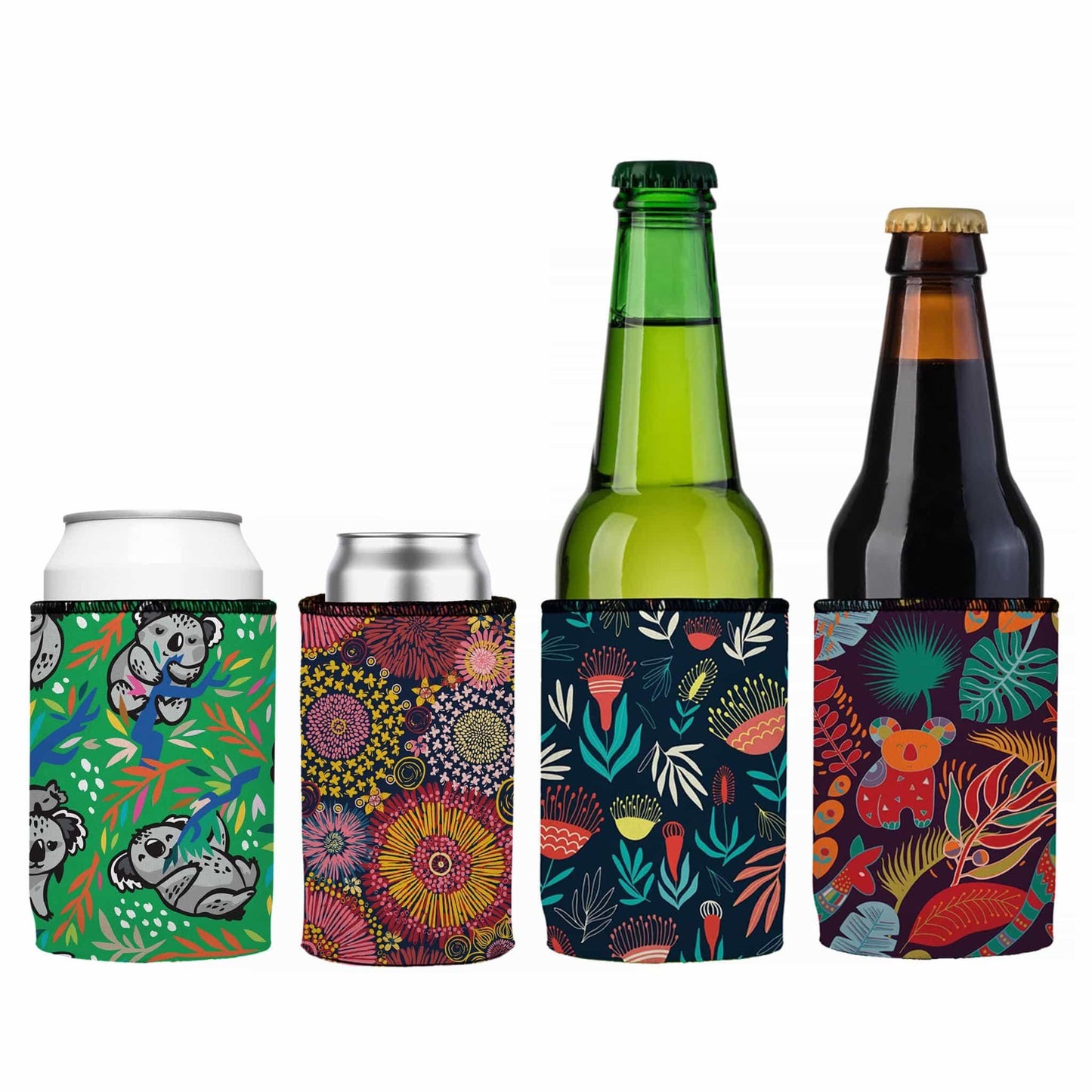 Home Among the Gum Trees Stubby Cooler 4-Pack - Standard
