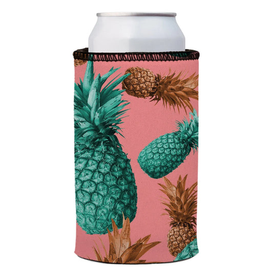 Mmm Pineapples Yummy Stubby Cooler 2-Pack - Standard - Mekamart Australia