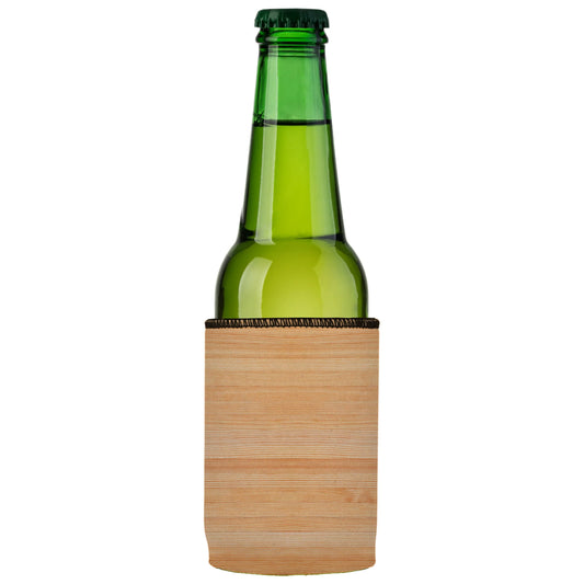 Wood Grain Stubby Cooler - Standard - Mekamart Australia