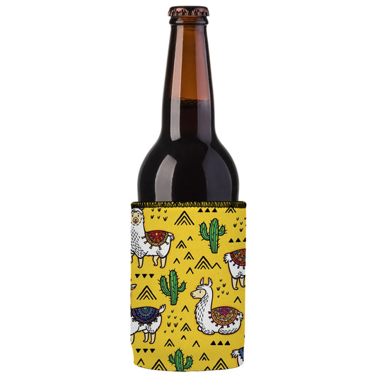 Llamas & Cactus Stubby Cooler 2-Pack - Standard - Mekamart Australia