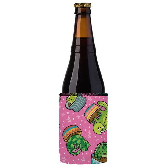 Cats in a Flowerpot Stubby Cooler 2-Pack - Standard - Mekamart Australia