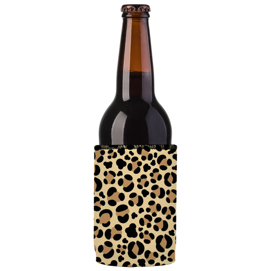 Leopard Print Stubby Cooler 2-Pack - Standard - Mekamart Australia