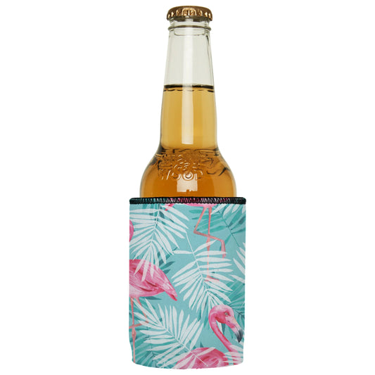 Pink Flamingos Stubby Cooler - Standard - Mekamart Australia