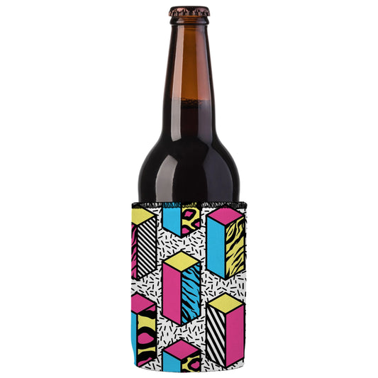 80s Allover Stubby Cooler 2-Pack - Standard - Mekamart Australia