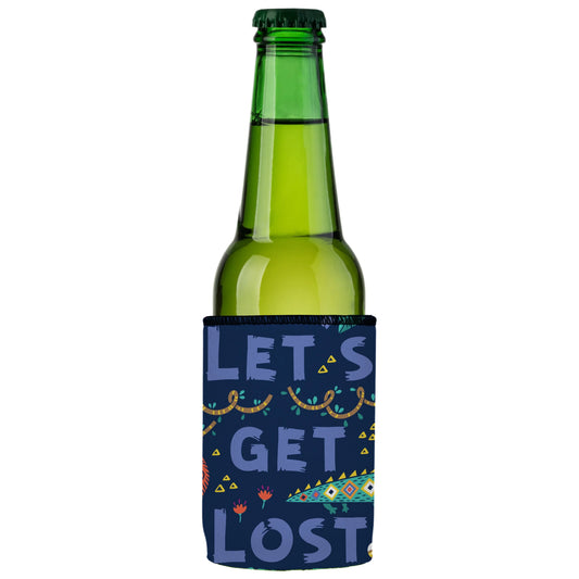 Lets Get Lost in the Wild Stubby Cooler - Standard - Mekamart Australia