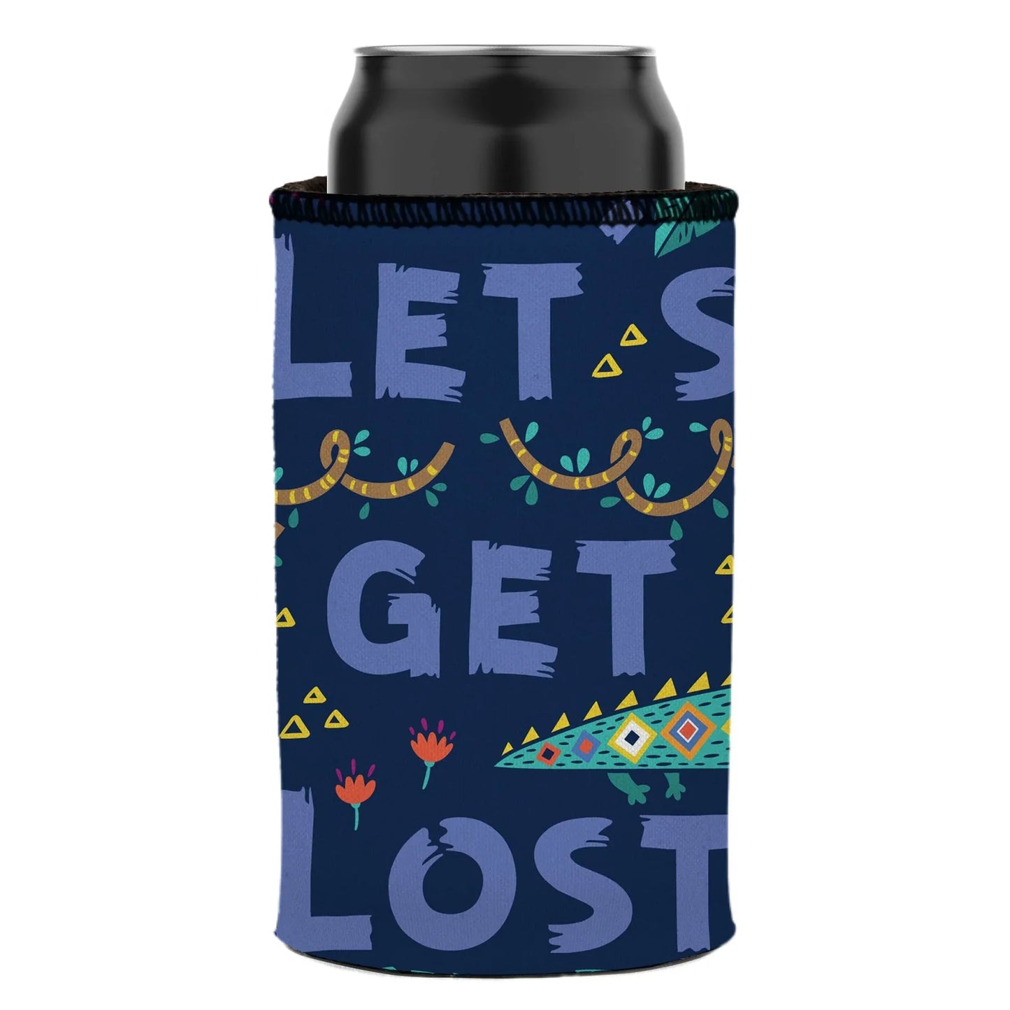 Lets Get Lost in the Wild Stubby Cooler - Standard - Mekamart Australia