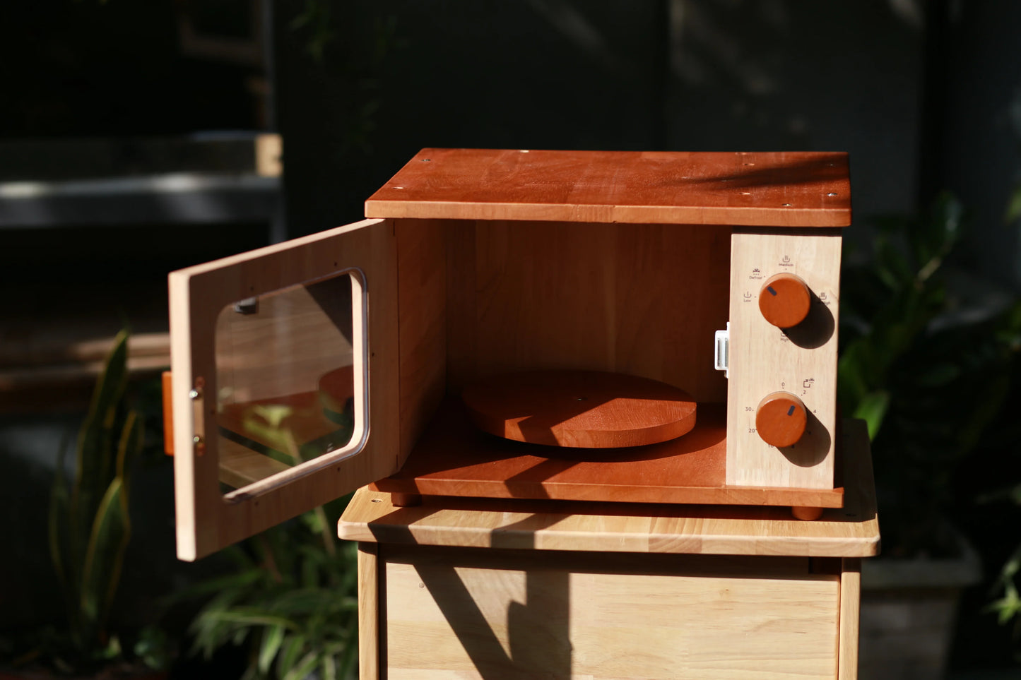 Wooden Microwave Oven - Mekamart Australia