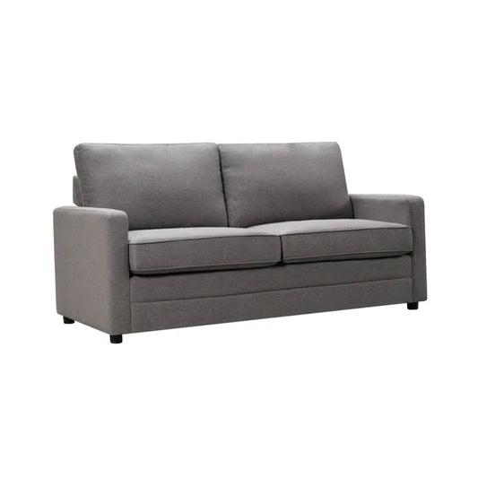 RAY 2 Seater Sofa bed with Separate Foam Mattress- Dark grey - Mekamart Australia