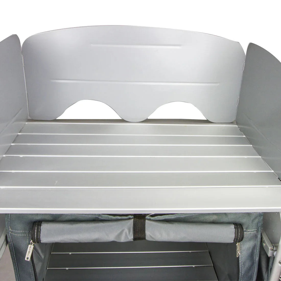 Single Pantry Storage Camping Kitchen Shelf Camp Cupboard Windshield Cook Table - Mekamart Australia