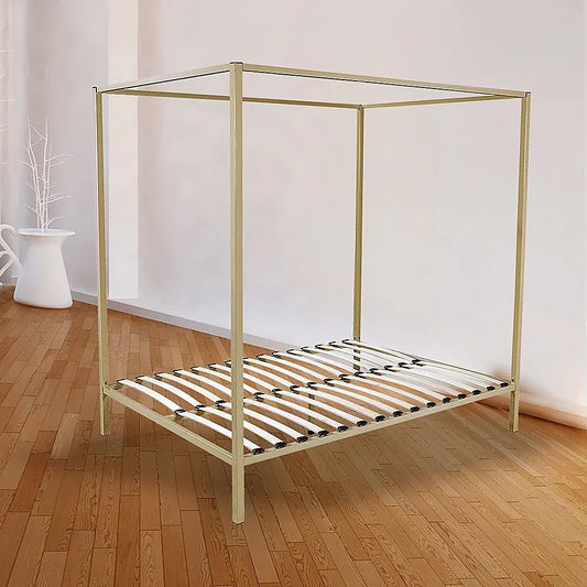 4 Four Poster Queen Bed Frame - Mekamart Australia