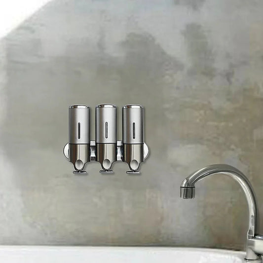 1500ml Shower Liquid Soap Body Lotion Gel Shampoo Bathroom Dispenser - Mekamart Australia