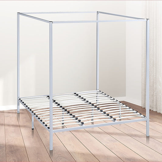4 Four Poster King Bed Frame - Mekamart Australia