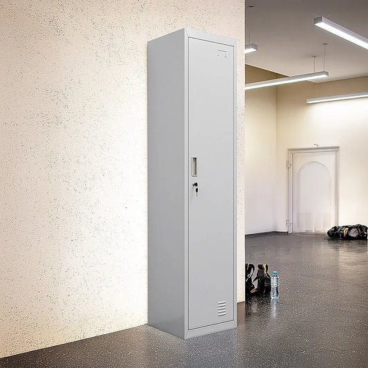 One-Door Office Gym Shed Clothing Locker Cabinet - Mekamart Australia