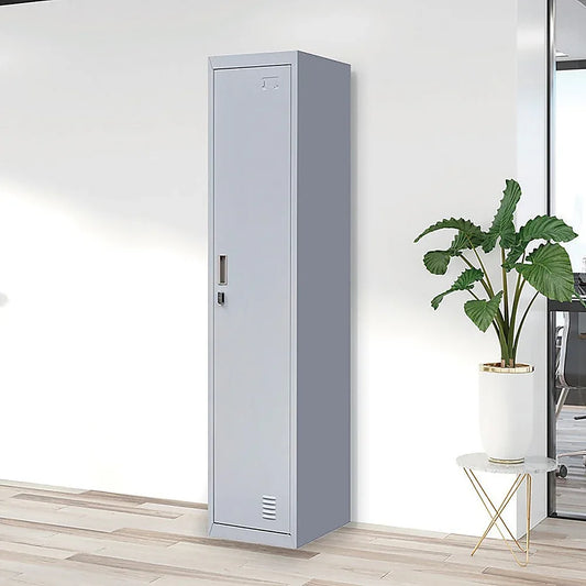 One-Door Office Gym Shed Clothing Locker Cabinet - Mekamart Australia