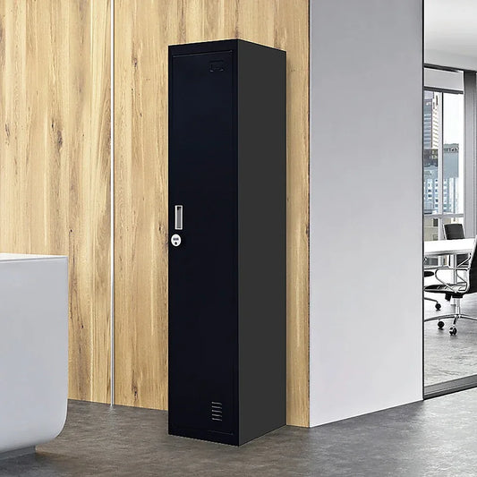One-Door Office Gym Shed Clothing Locker Cabinet - Mekamart Australia
