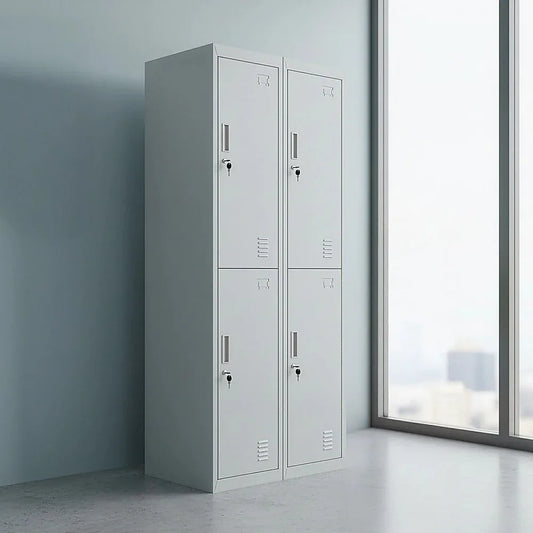 Four-Door Office Gym Shed Storage Locker - Mekamart Australia