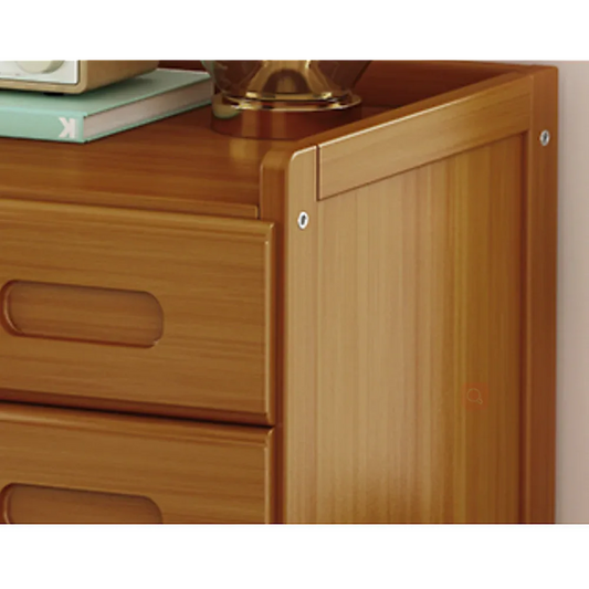 Bamboo Bedside Table Nightstand Storage Bedroom Sofa Side Stand - Mekamart Australia