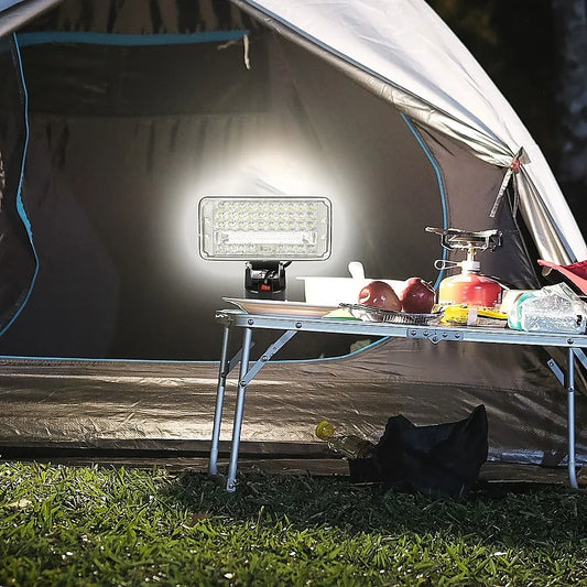 7" 18V Li-ion LED Work Light Torch Workshop Flashlights Camping for Makita Battery - Mekamart Australia