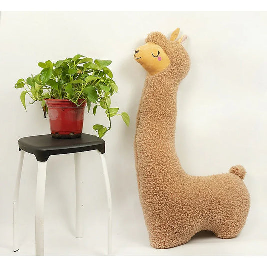 100cm Giant Alpaca Llama Plush Toy – Soft Stuffed Pillow for Kids & Gifts - Mekamart Australia