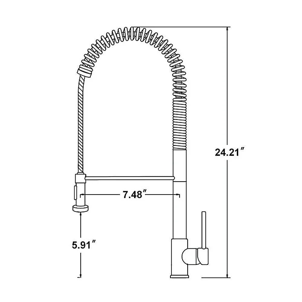 Basin Mixer Pull-Out Kitchen Tap Faucet Laundry Sink - Mekamart Australia
