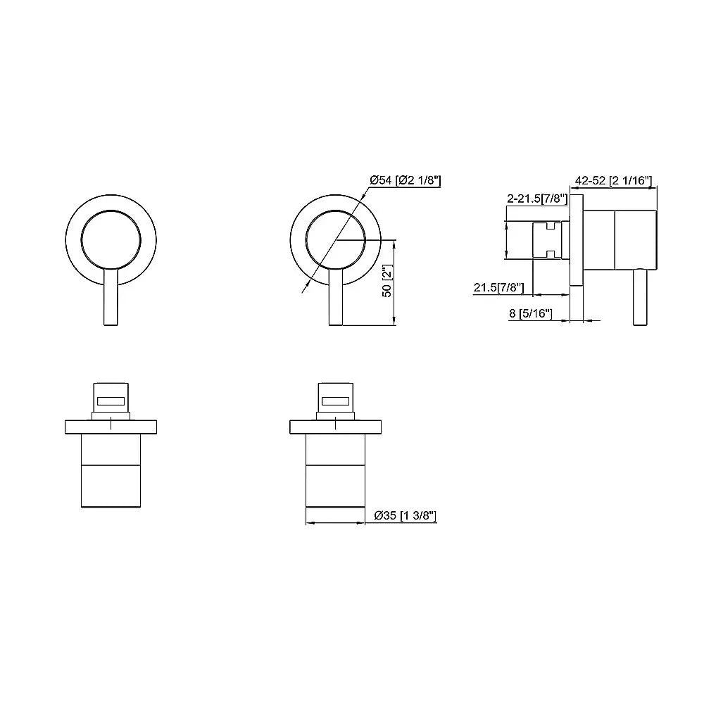 Bathroom Shower Bath Hot and Cold Mixer WATERMARK Certified in Chrome - Mekamart Australia