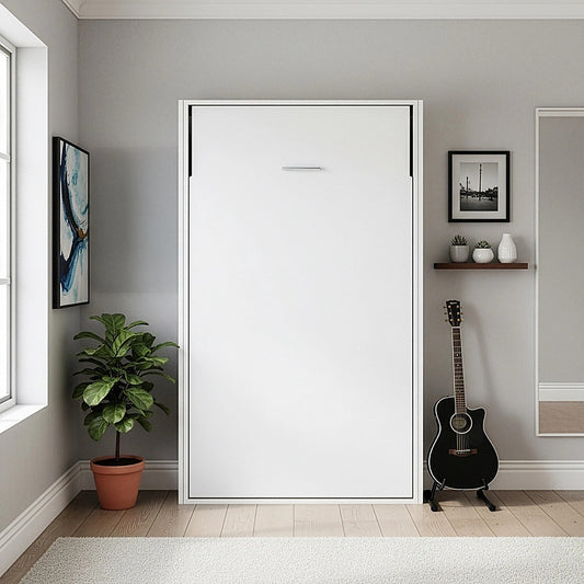 King-single DIY Wall Bed Hardware Kit with Silver handle – Frame & Mechanism for Custom Build - Mekamart Australia