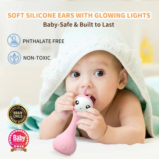 Alilo Smarty Rattle R1 Pink - Mekamart Australia