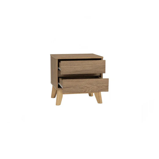 Hirado Bedside Table - Natural - Mekamart Australia