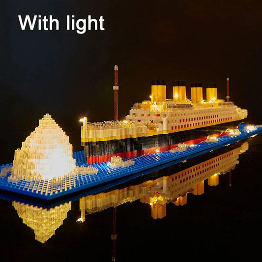 NNEOBA Titanic Ship Toy with LED Light - Mekamart Australia