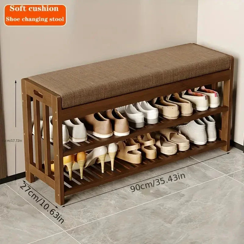 NNETM Organizer & Dustproof Storage Shoe Rack - 2-Tier - Mekamart Australia