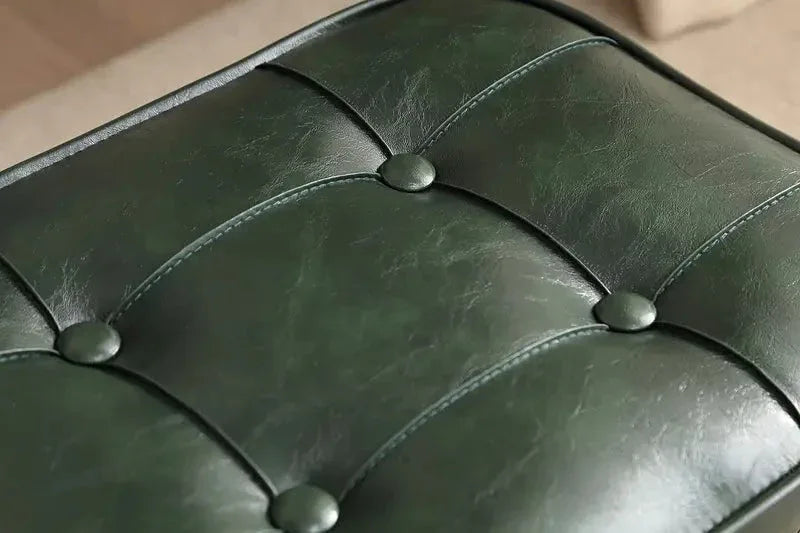 NNETM Super Soft Faux Leather Upholstered Seat - Green Black - Mekamart Australia