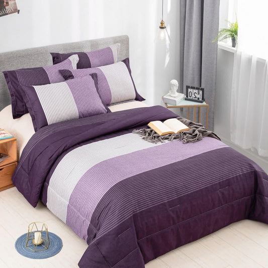 Urban Nest 3‑Piece Comforter Collection – Fresh Room Aesthetic - Mekamart Australia