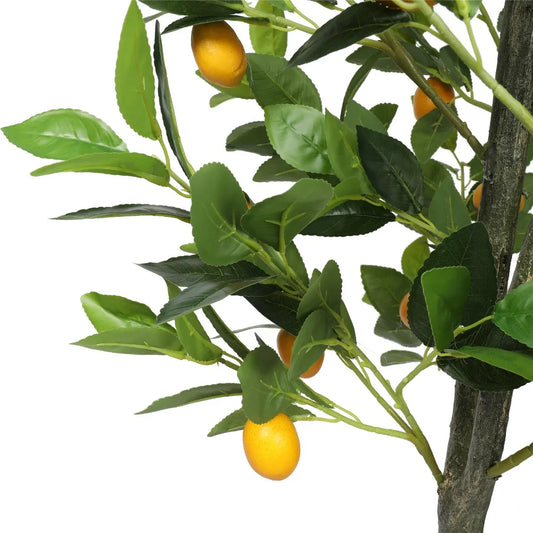 Artificial Lemon Tree (Potted) with Lemons 150cm - Mekamart Australia