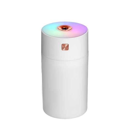 White 300ml USB Air Humidifier - Quiet Mini Humidifier for Bedroom, Office, Car - Mekamart Australia
