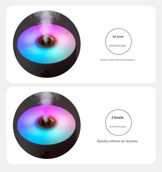 Gray 300ml USB Air Humidifier - Quiet Mini Humidifier for Bedroom, Office, Car - Mekamart Australia