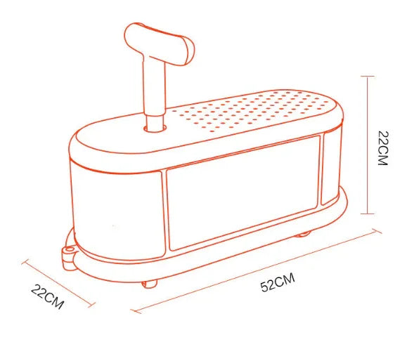 Town Bus Quiet Ride Twist Car for Toddlers - Fun Wiggle Ride-On Toy - Mekamart Australia