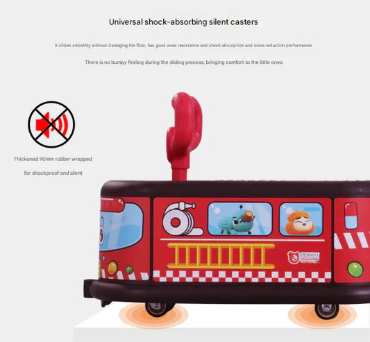 Dog Quiet Ride Twist Car for Toddlers - Fun Wiggle Ride-On Toy - Mekamart Australia