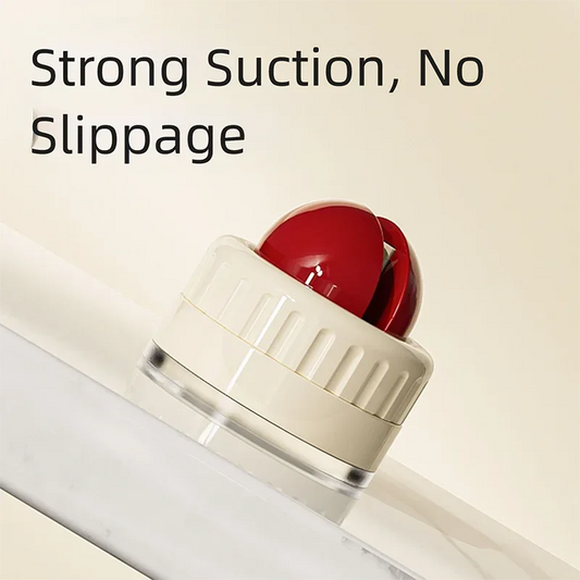 Two red pieces and two black pieces Powerful Suction Kitchen Knife Sharpener - Tungsten Steel Fast Sharpening Tool for Household Knives & Scissors - Mekamart Australia