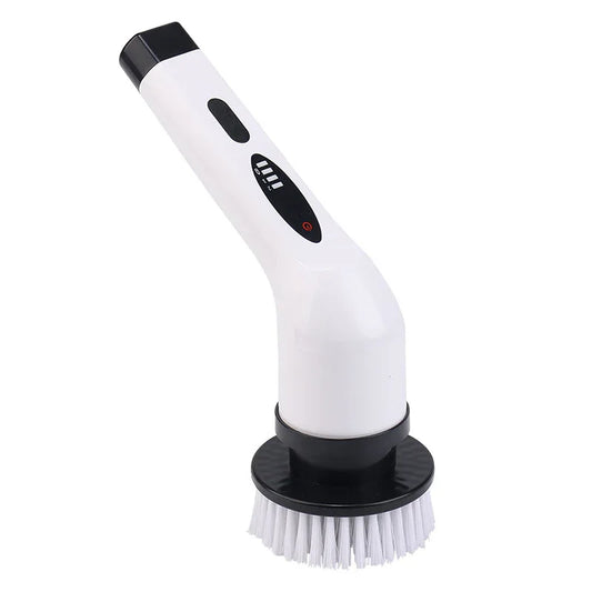 9-in-1 Multifunctional Cordless Electric Spin Scrubber with Adjustable Extension Handle(white) - Mekamart Australia